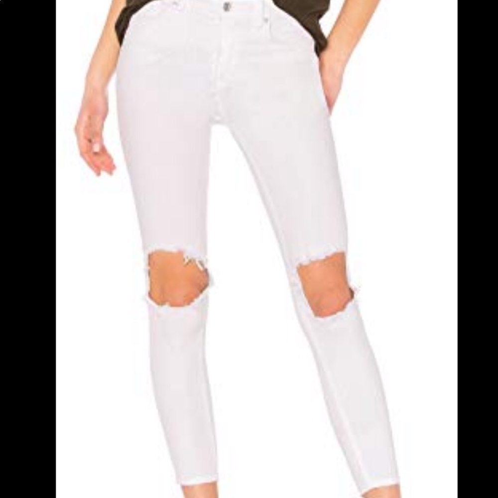 Free People Destroyed Denim